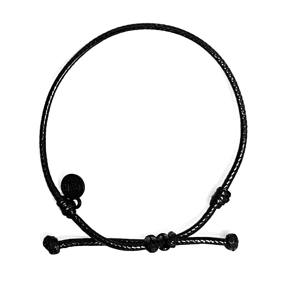Black String Unisex Bracelet: BBB-V1